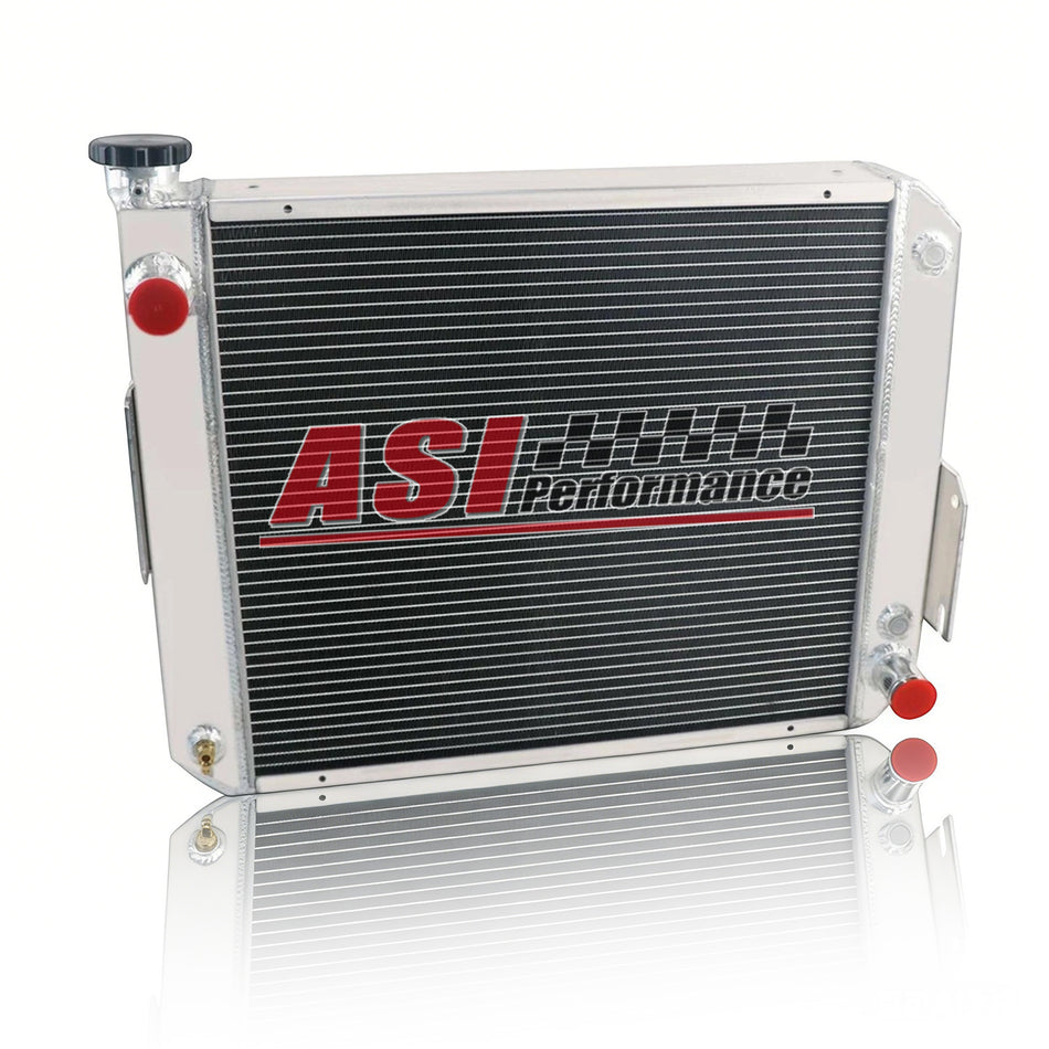 ASI Performance 4-Row Radiator For Forklift Hyster Yale 2.6L Perkins Isuzu GM 2.4L-3.0L H45-65XM