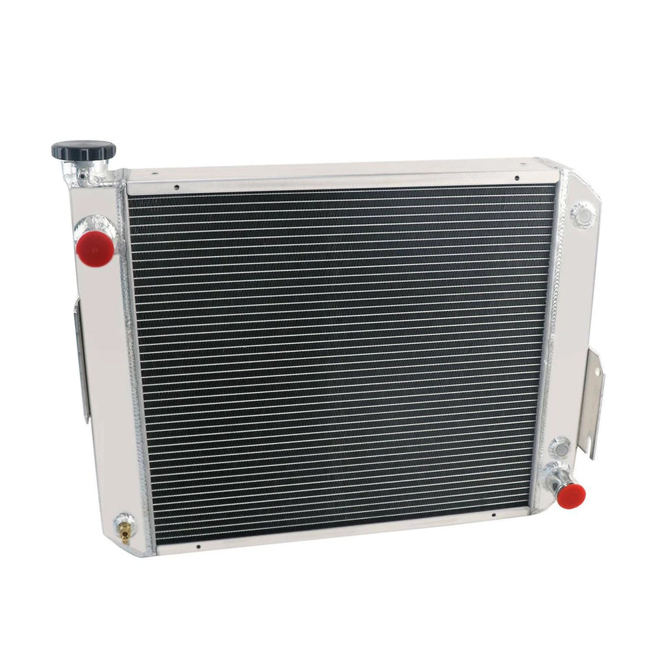 ASI Performance 4-Row Radiator For Forklift Hyster Yale 2.6L Perkins Isuzu GM 2.4L-3.0L H45-65XM