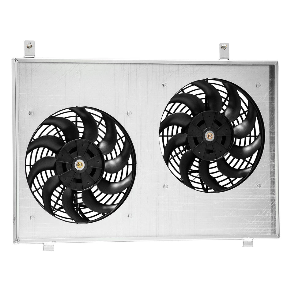 ASI Performance Aluminum Shroud+Fan For 1997-2006 Nissan Navara D22 3.0L TD Zd30 VG33E V6 Petrol