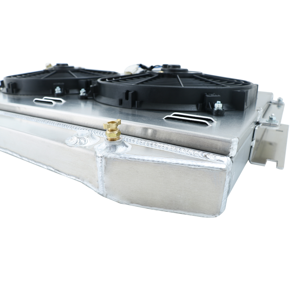 ASI Performance 3 Row Radiator Shroud Fan Kits For 1966-1969 Dodge Charger 500 R/T V8 Big Block
