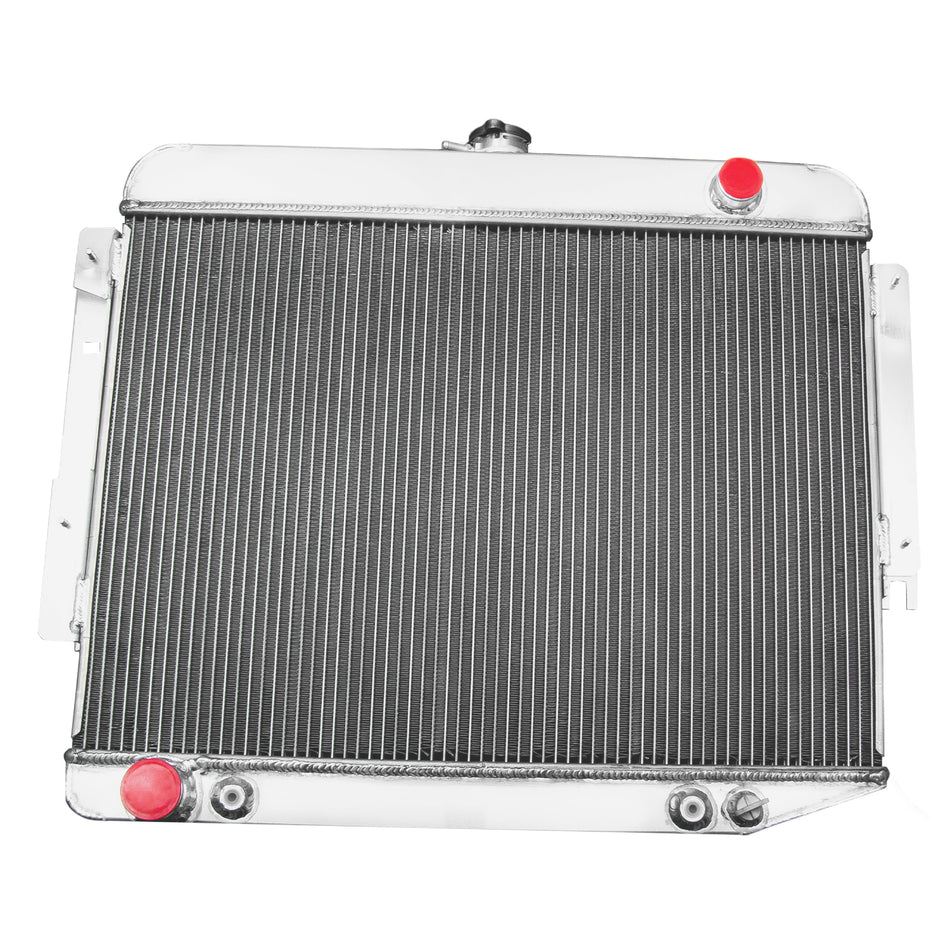 ASI Performance 4Row Aluminum Radiator Fit 1966-69 Dodge Charger 500 R/T 7.0L 7.2L Big Block US