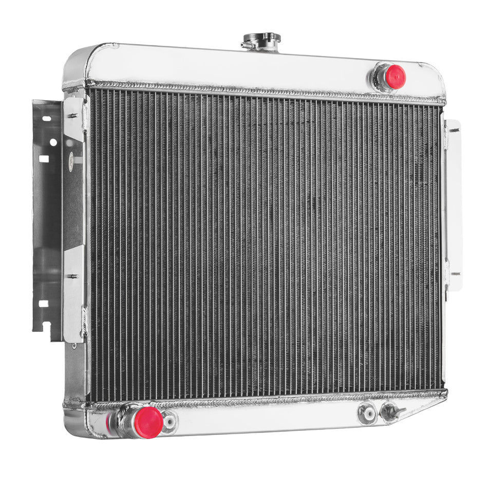 ASI Performance 4Row Aluminum Radiator Fit 1966-69 Dodge Charger 500 R/T 7.0L 7.2L Big Block US