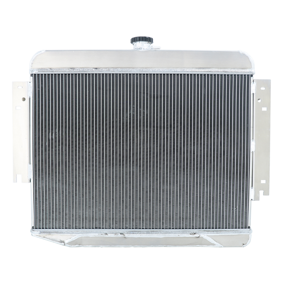 ASI Performance For 1966-69 Dodge Charger 500 R/T V8 Big Block 4 Row Radiator+Shroud Fan+Relay