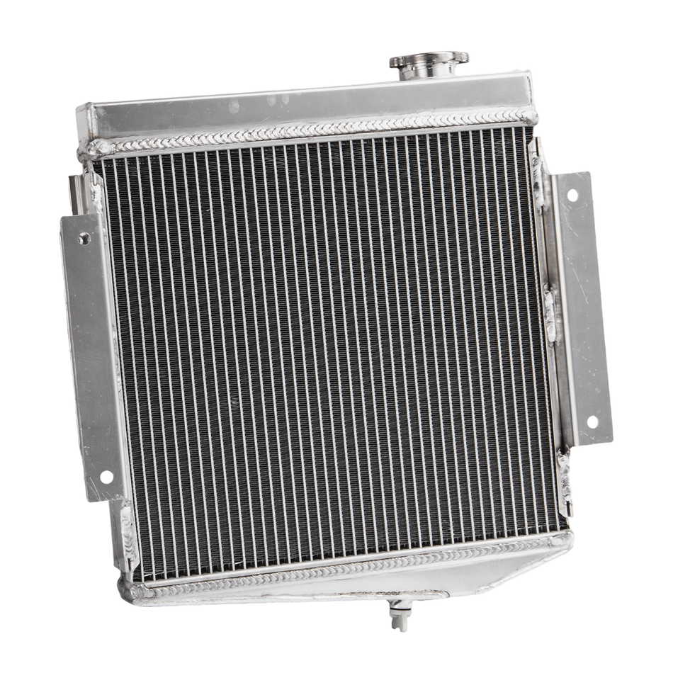 ASI Performance 3 Row Radiator+Shroud Fan For 1969 1970 Datsun 2000 Truck 2.0L l4 US STOCK
