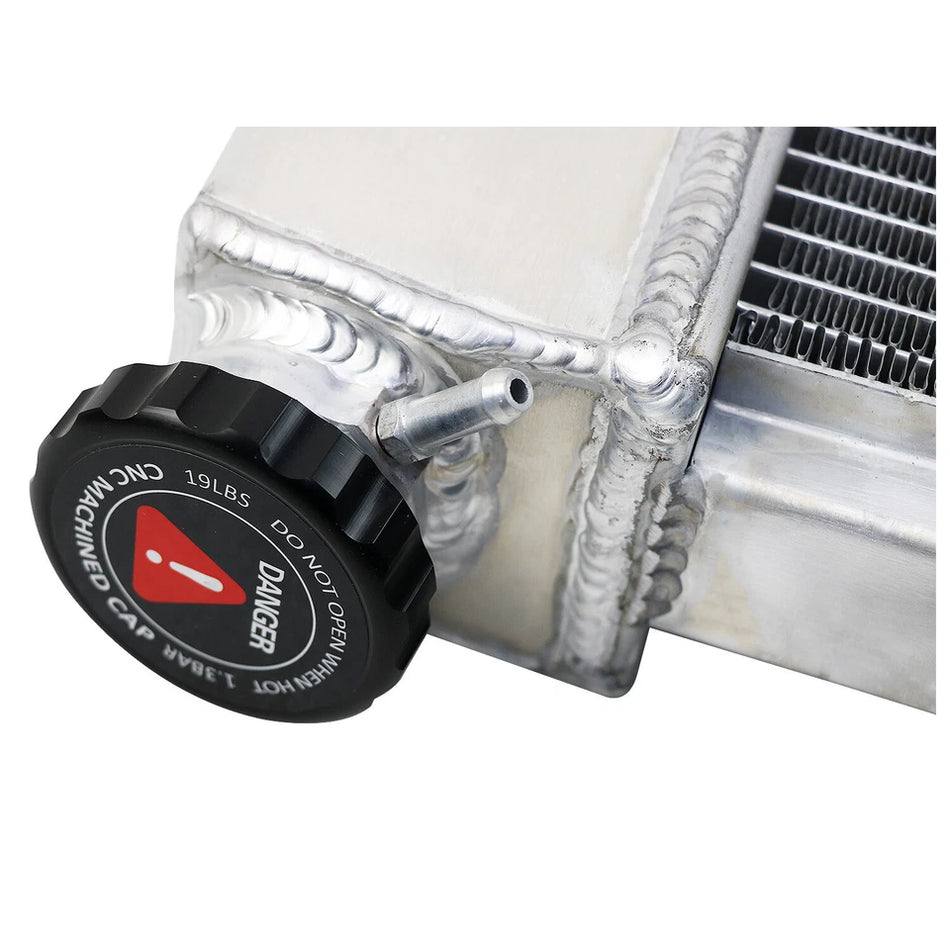ASI Performance 3Rows Aluminum Radiator For 1971-1977 Chevrolet Vega Pontiac Astre 2.3L L4 NEW