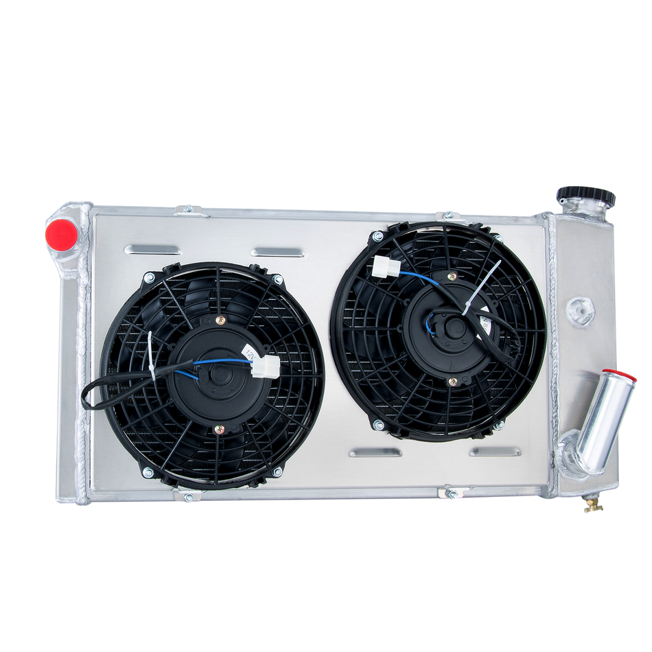 ASI Performance 3 Row Radiator Shroud Fan For 71-77 Chevy Vega /1975-1976 Pontiac Astre 2.3L L4