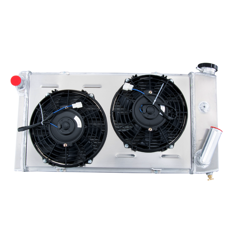 ASI Performance 3 Row Radiator Shroud Fan For 71-77 Chevy Vega /1975-1976 Pontiac Astre 2.3L L4