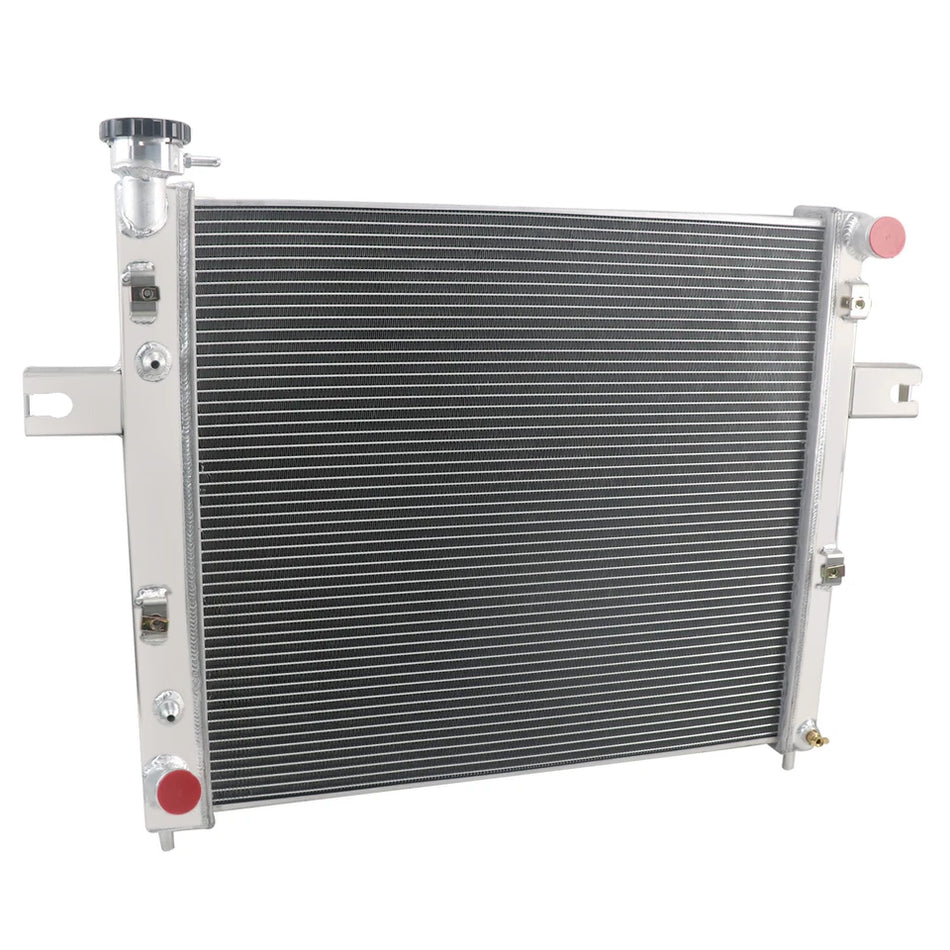 ASI Performance ASI 4 Row Aluminum Radiator For 1999-2004 Jeep Grand Cherokee Limited 4.0L L6 AT