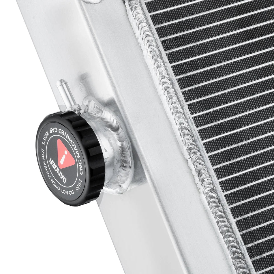 ASI Performance 4 Row Radiator For Ford Country Squire Police Interceptor V8 3.9L 5.1L 1954-1956