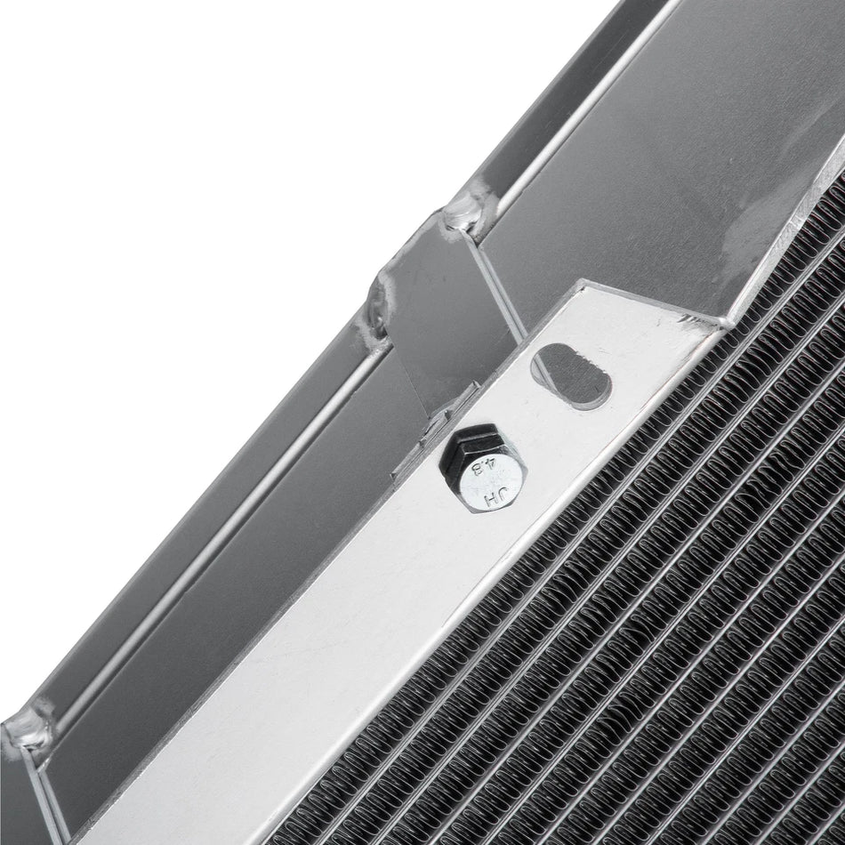 ASI Performance 4Row Radiator Shroud Fan Fit 54-1956 1955 Ford Country Squire Ranch Wagon