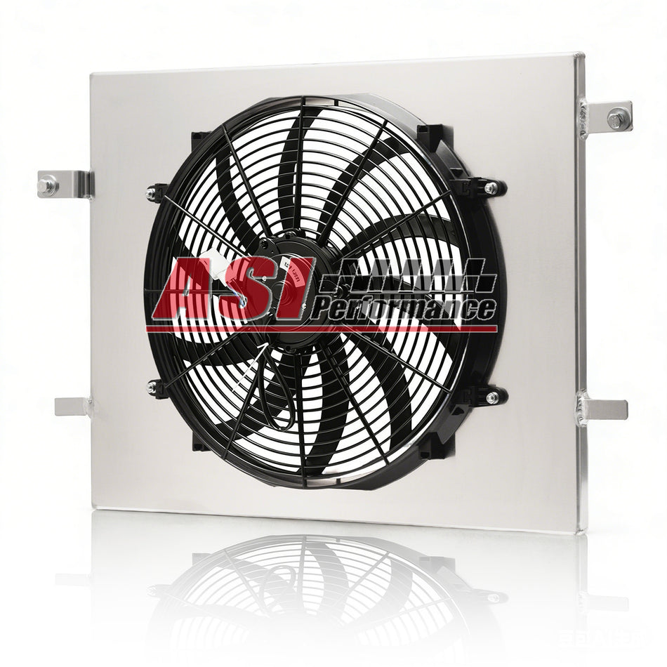 ASI Performance Aluminum Shroud Electric Fan For 2004-09 Dodge Ram 1500 2500 3500 V8 5.7L GAS