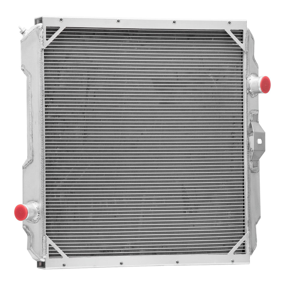 ASI Performance 4 Row Radiator For 1992-2001 AM General Hummer 6.5L/ 2002-2004 2006 Hummer H1 V8