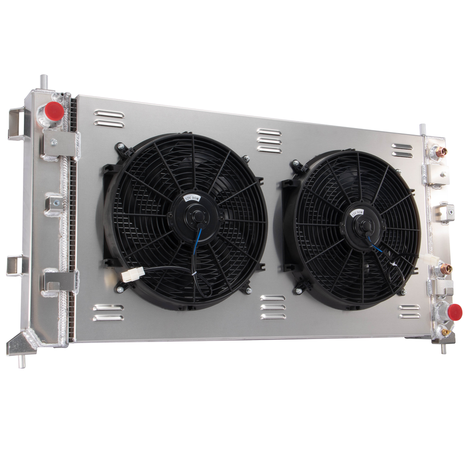 ASI Performance 4 Row Radiator Shroud Fan For 19-2023 Chevy Silverado GMC Sierra 1500 5.3L 6.2L