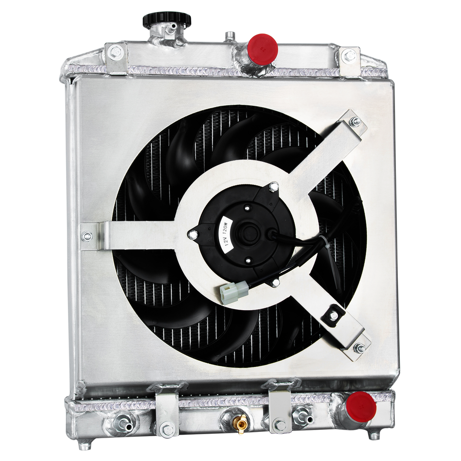 ASI Performance 2 Rows Radiator SHROUD FAN RELAY Fit Honda Civic EK EG 92-00 CRX DEL SOL1993-97