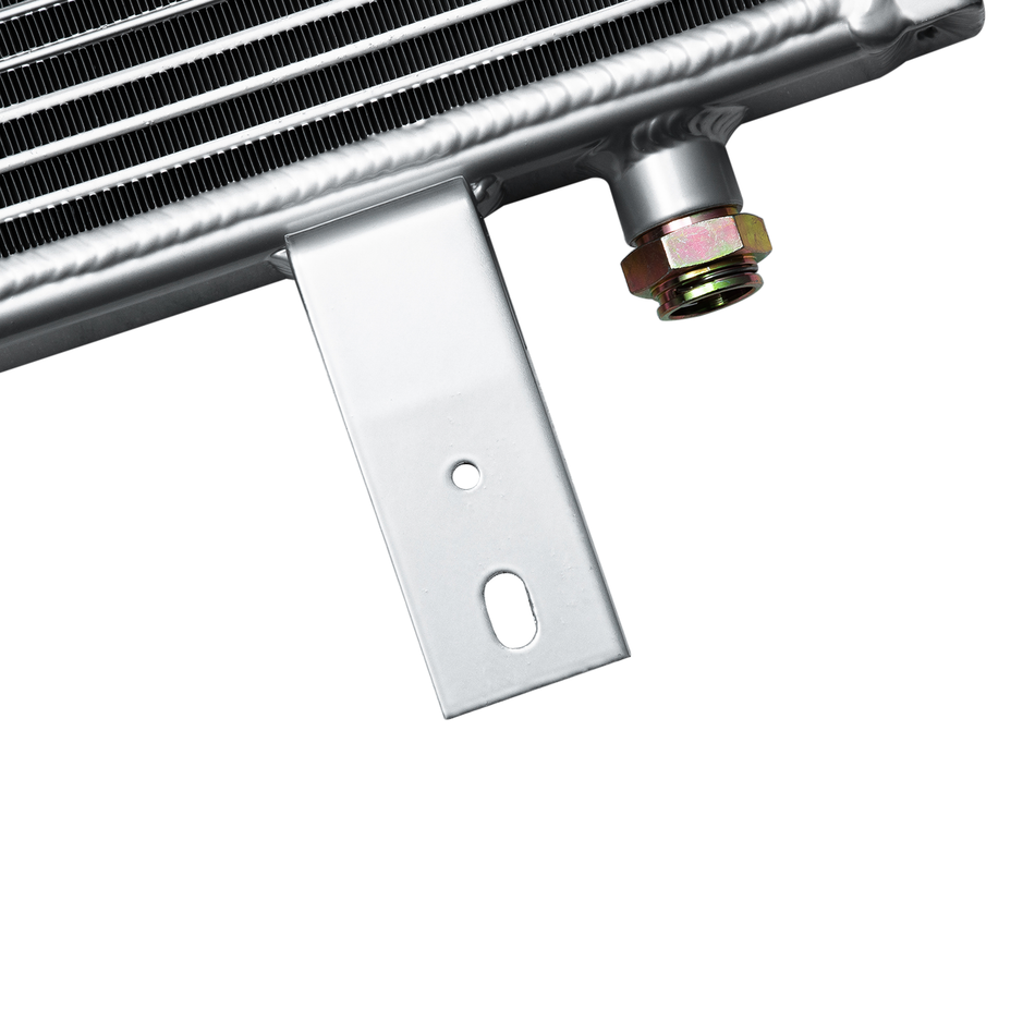 ASI Performance Heavy Duty Transmission Cooler Bar+Plate Fit 11-2014 GM 6.6 LML Duramax Diesel