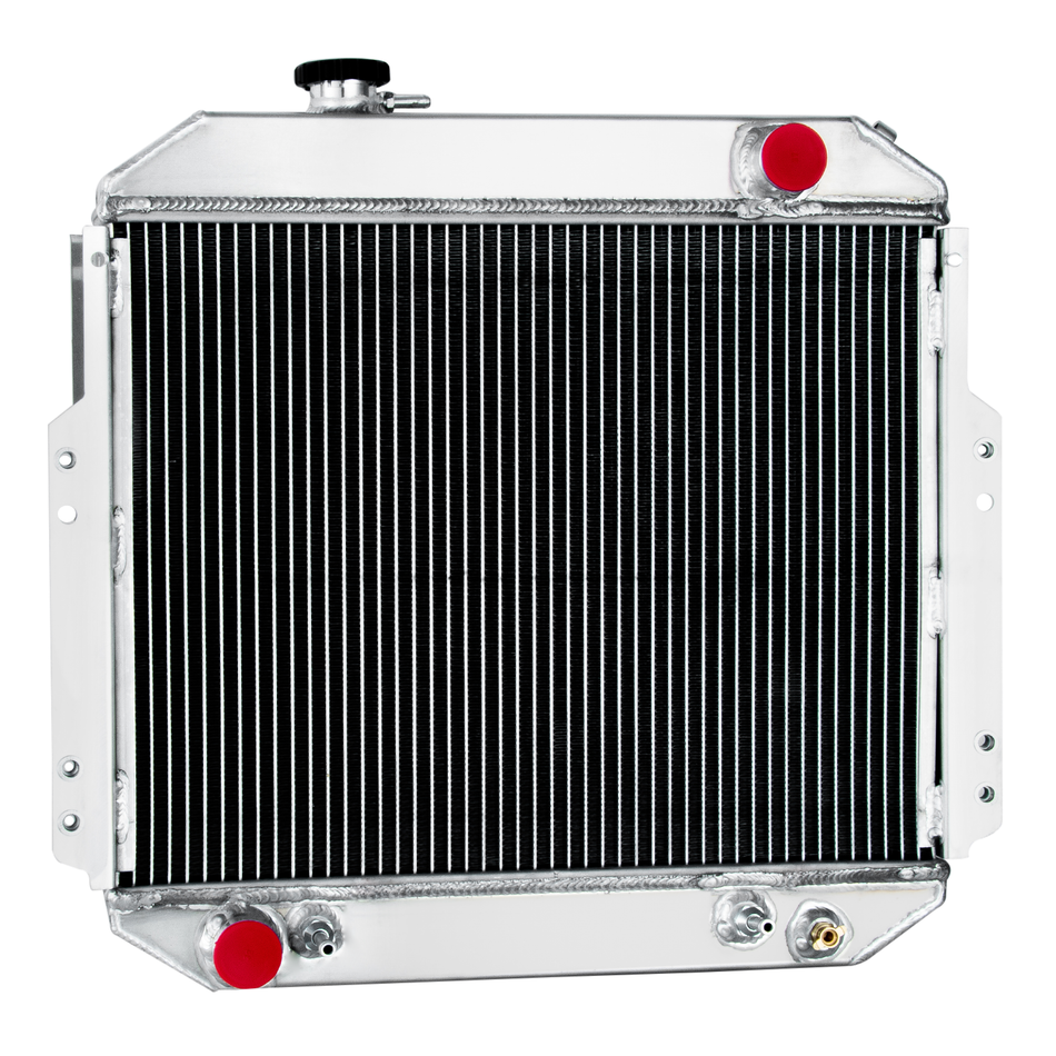 ASI Performance 3-ROW ALUMINUM RADIATOR FOR 1988-92 NISSAN FORKLIFT A10-A25,H20 #2146090H10 AT/MT