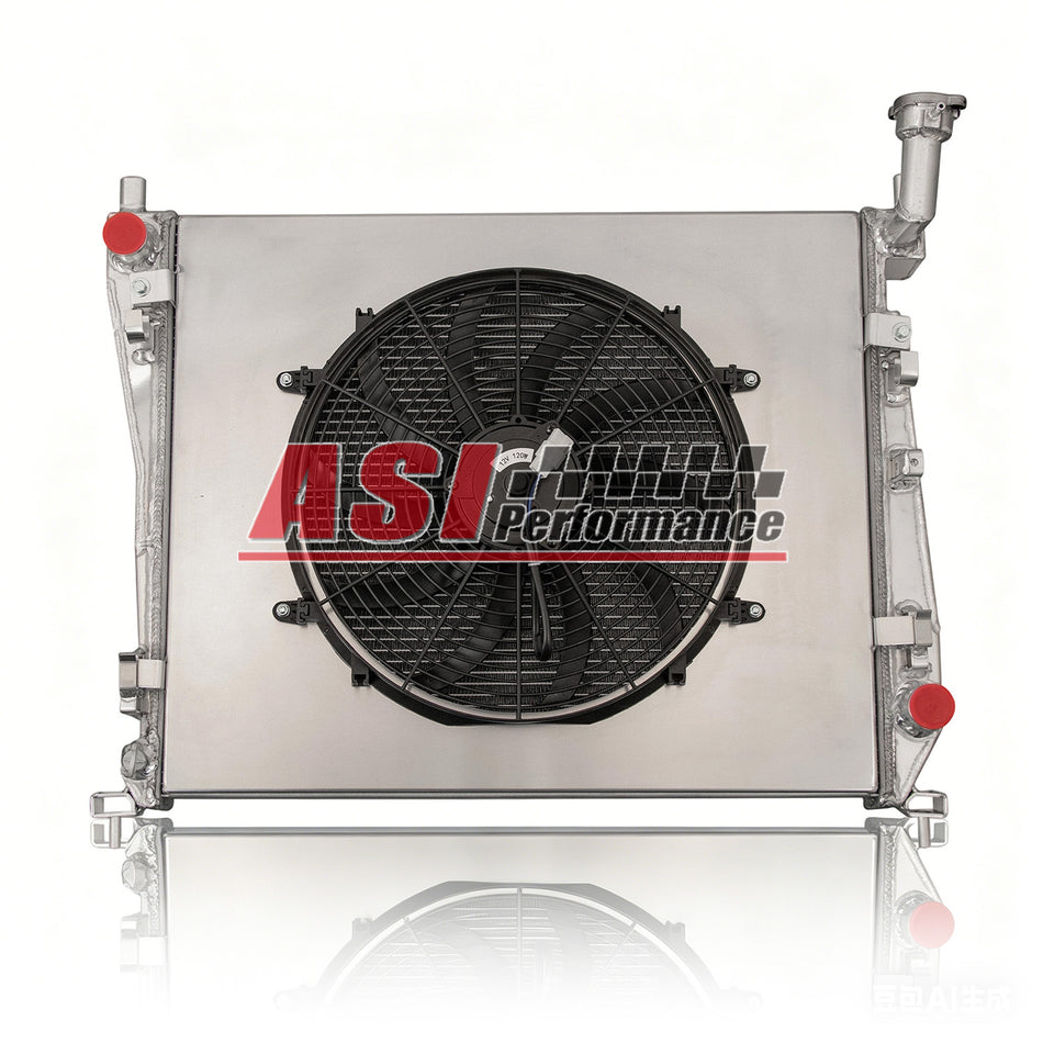 ASI Performance 4Row Radiator Shroud Fan Fits 2011-21 Jeep Grand Cherokee Dodge Durango 5.7L V8