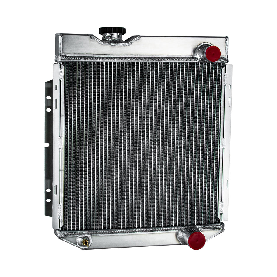 ASI Performance 3 Row Aluminum Radiator For 1965-1966 Ford Mustang 1960-65 Falcon Ranchero 2.4L MT