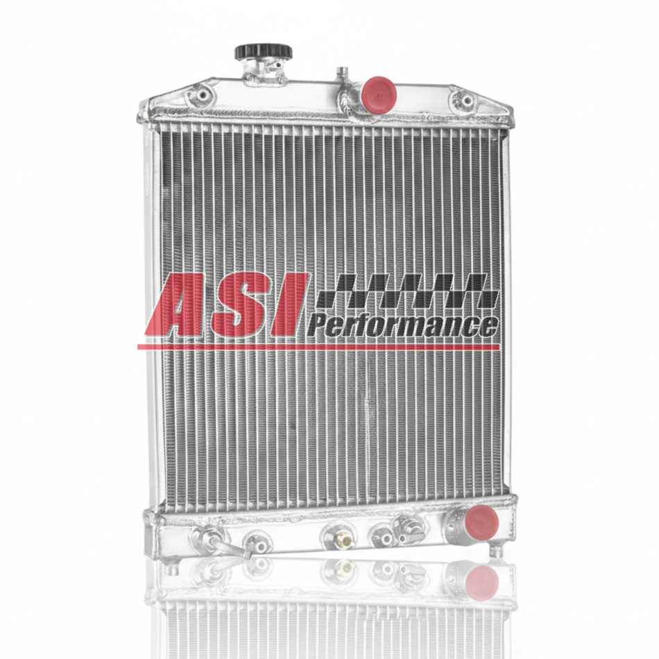 ASI Performance Aluminum Radiator For 92-00 Honda Civic D15 D16 EK EG Acura DEL SOL Integra AT