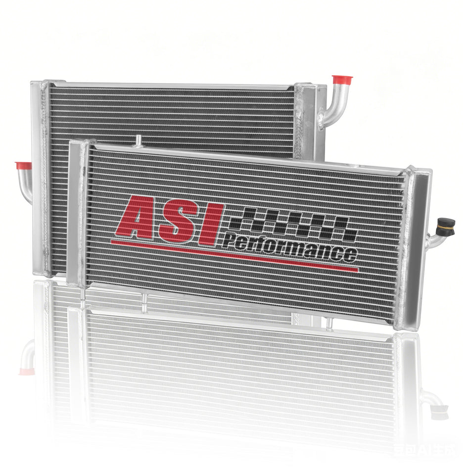 ASI Performance Aluminum Radiator&Auxiliary Radiator Fit POLARIS RZR 1000 XP XP4 Turbo 2017-2020
