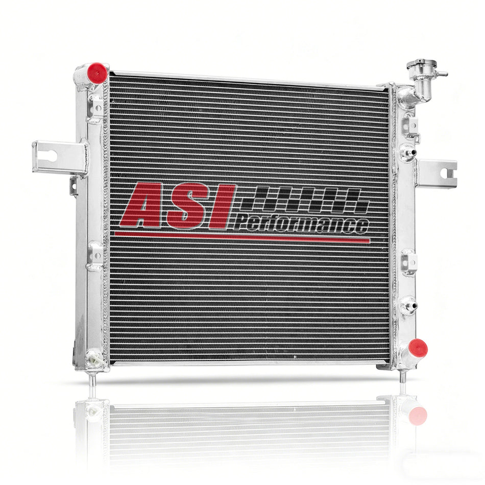 ASI Performance Aluminum 4-Row Radiator FIT 99-2000 Jeep Grand Cherokee Lared Limited 4.7L AT