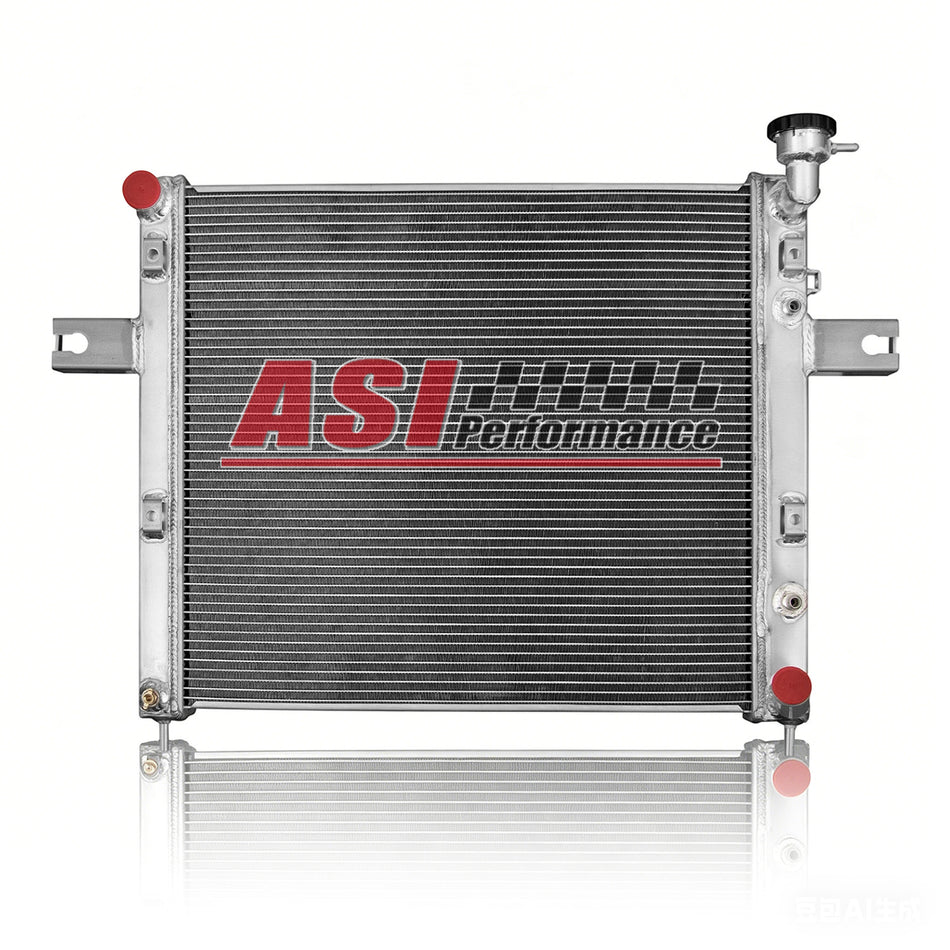 ASI Performance 4 Row Full Aluminum Radiator fit 1999 2000 Jeep Grand Cherokee 4.7L V8