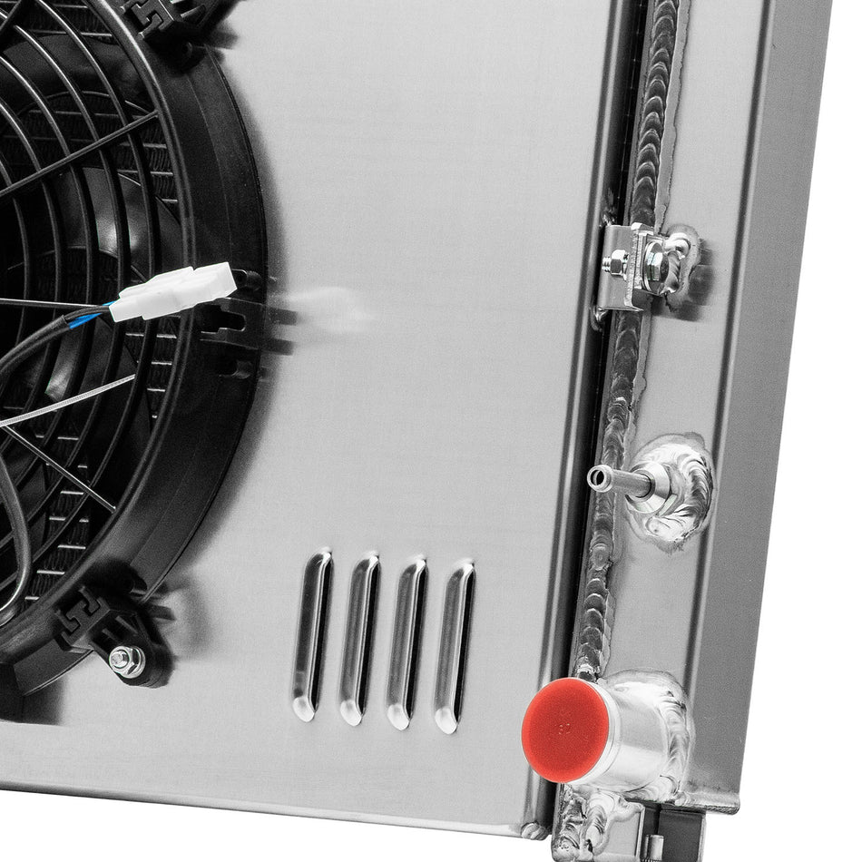 ASI Performance Aluminum Radiator Shroud&Fan Fit 05-18 Nissan Frontier Pathfinder 09-12 Equator