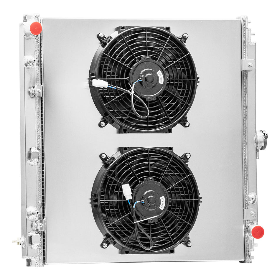 ASI Performance Aluminum Radiator with 90W Shroud Fan Fit 2005-2012 Nissan Pathfinder 4.0L 5.6L
