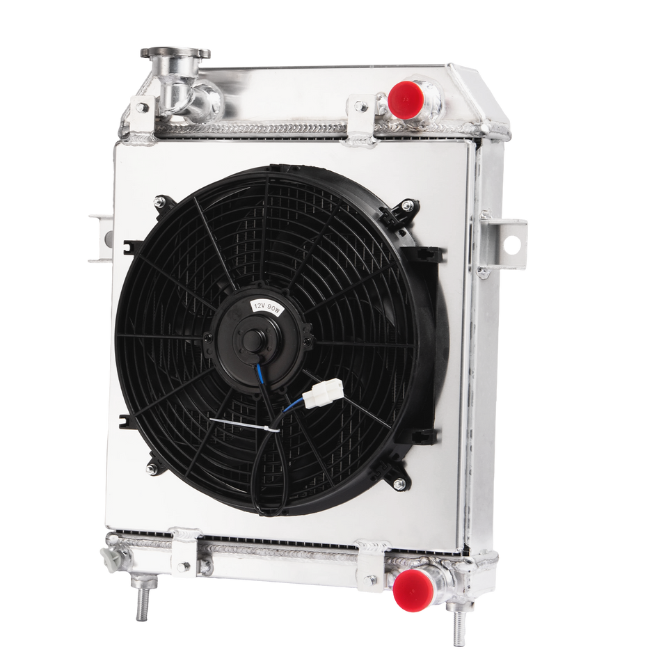 ASI Performance 4 Row Radiator Shroud Fan For 1955-58 Jaguar MK1 MK I 59-67 MK2 MK II S-Type MT