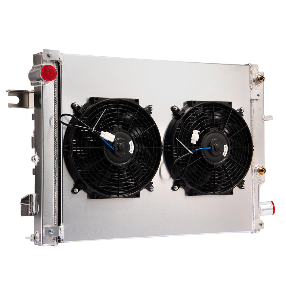 ASI Performance 3Row Radiator+Shroud Fan FIT 2013-18 Ram 2500 3500 4500 5500 6.7L L6 #CC13490 .