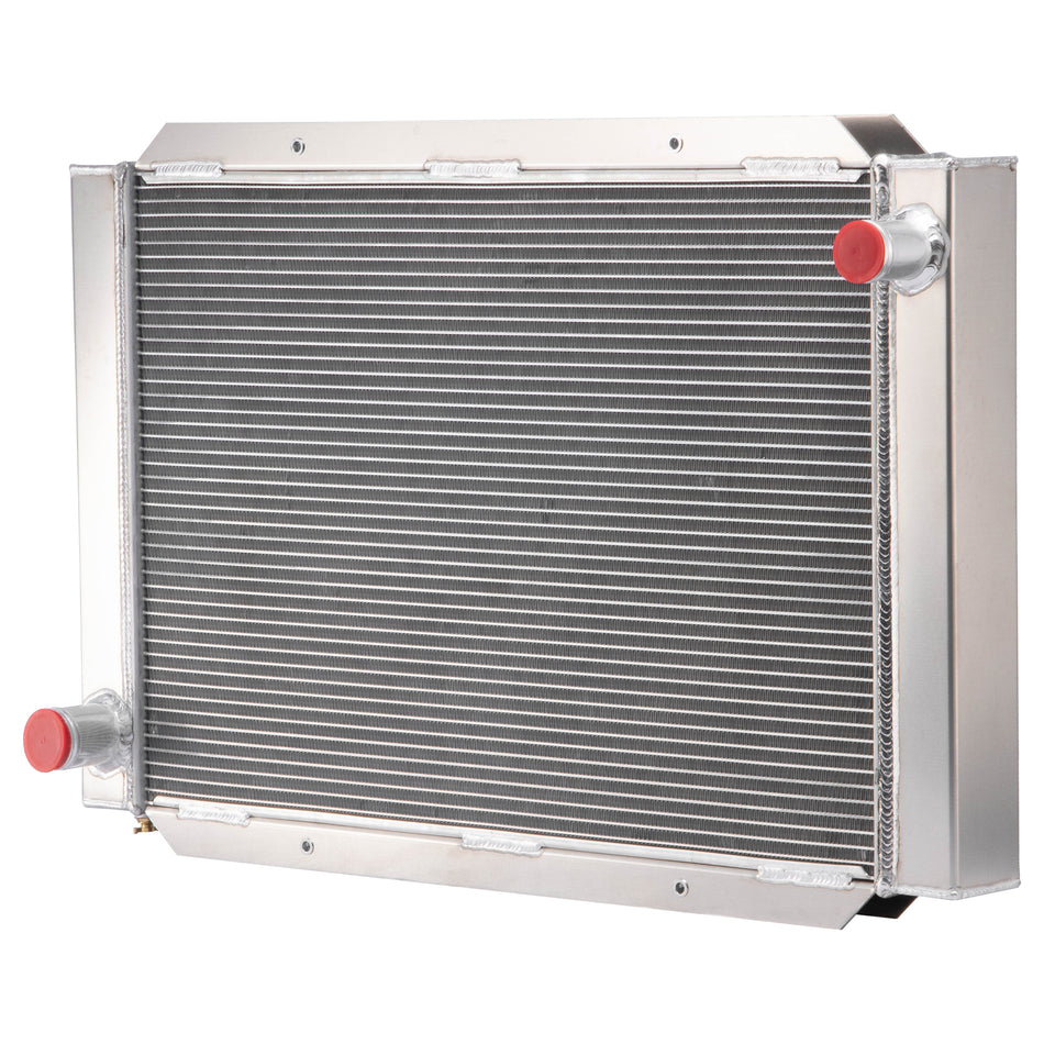 ASI Performance 4 Row Aluminum Universal Cooling Radiator For Airboat 209000 Core 26 1/4''x18''