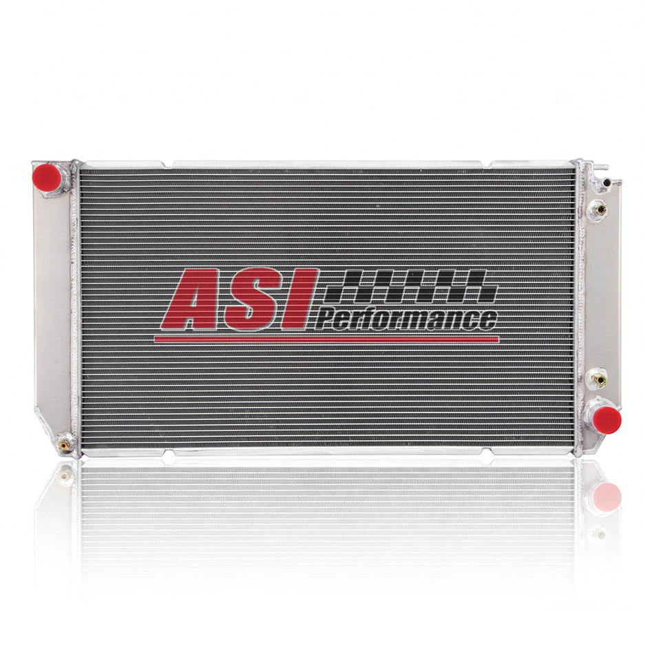 ASI Performance 2 Row Aluminum Radiator For 1994-2000 Chevy GMC C1500/C2500 C3500 K1500 6.5L.
