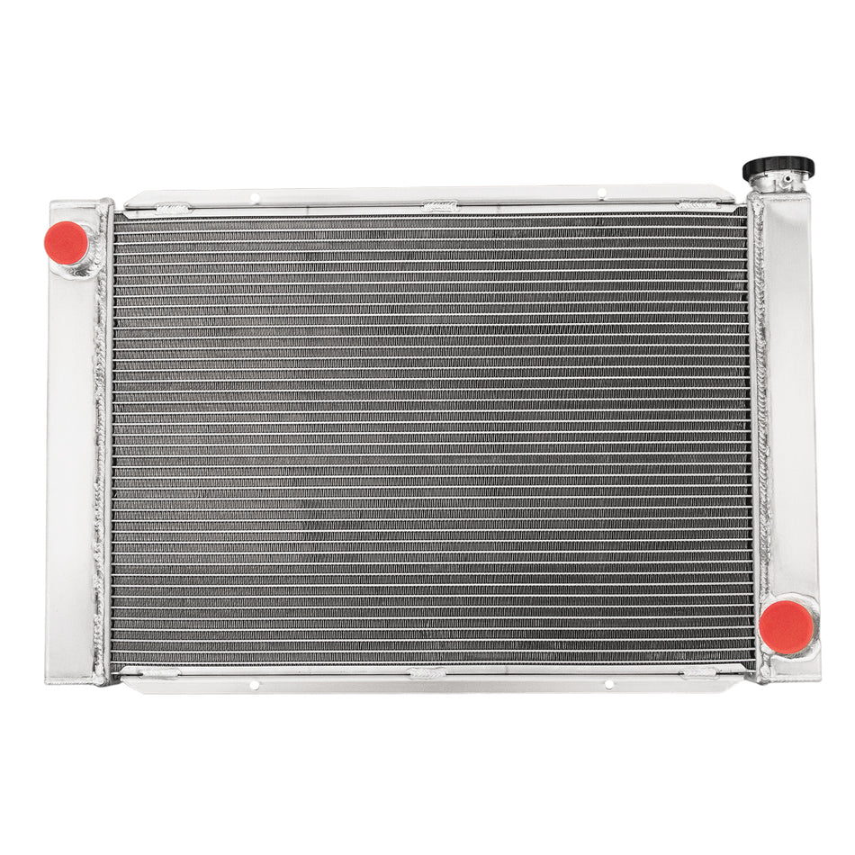 ASI Performance 4 Row Cooling Radiator For Chevy GM SBC BBC Universal Overall Size 28" X 19"
