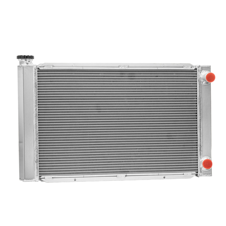 ASI Performance 4Row Aluminum Radiator Fit For 31"x19" Chevy SBC 350 Double Pass Cross Flow