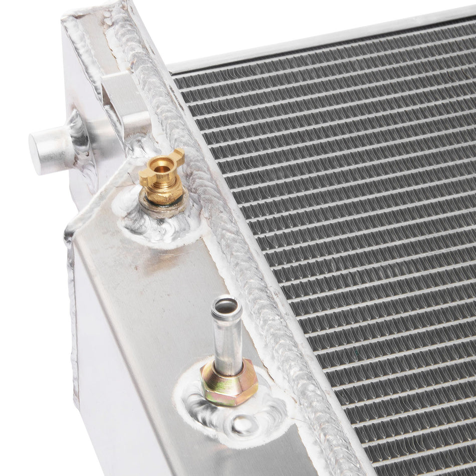 ASI Performance 4 Row Aluminum Radiator For 1997-2014 12 Ford E150 E250 Econoline 4.2L,4.6L GAS,