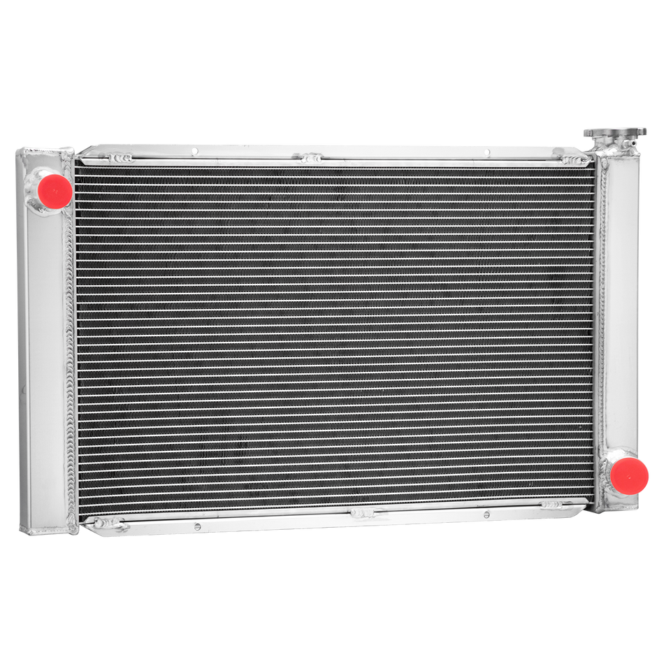 ASI Performance Upgrade 3 Rows Aluminum Radiator For Heavy Duty Chevrolet Chevy SBC 19" x 29"