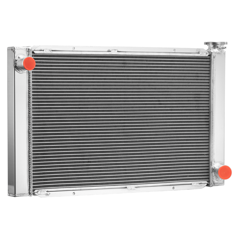 ASI Performance Upgrade 2-Row Aluminum Radiator Cooler Fit Chevy GM SBC Heavy Duty 31"*19"