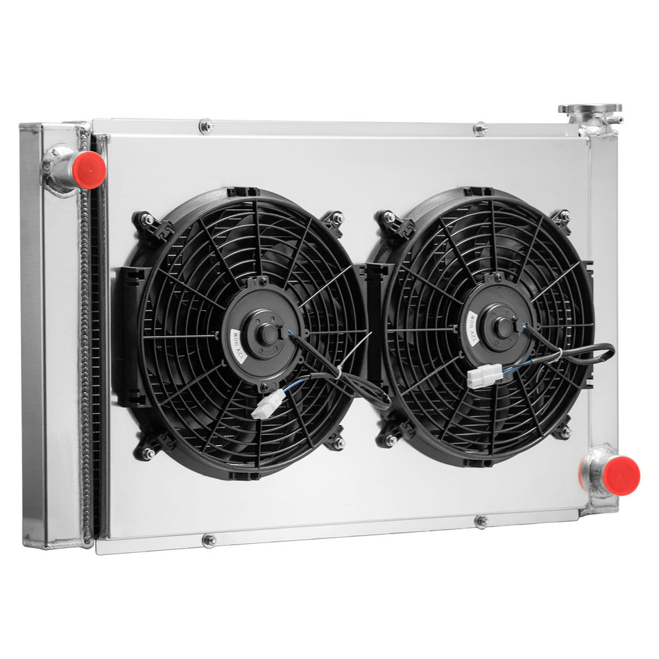 ASI Performance 31"*19" Upgrade 3-Row Aluminum Radiator Fit Chevy GM SBC Engine Heavy Duty