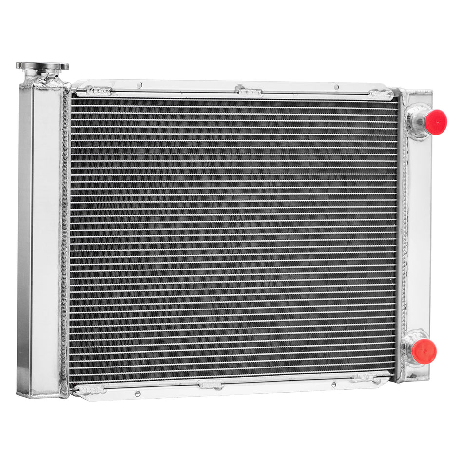 ASI Performance 3 Row Universal Radiator Fit Double Pass Chevy SBC 350 Crossflow Style 19''x26''