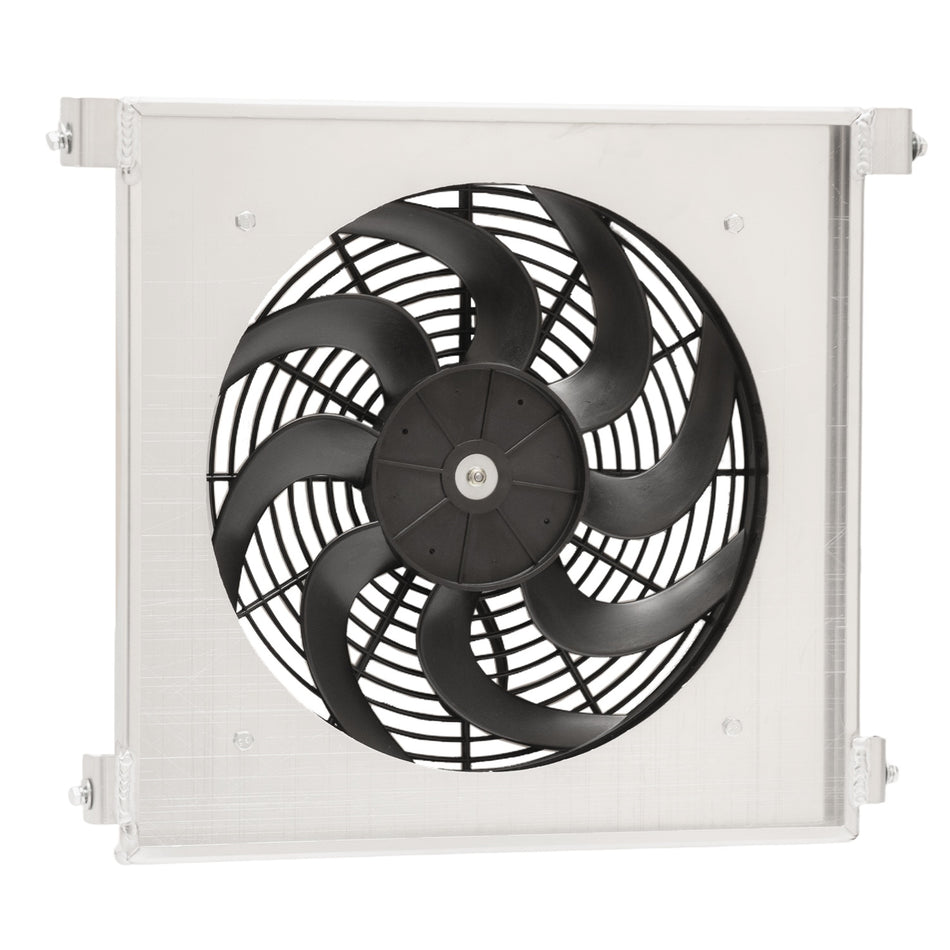 ASI Performance Aluminum Radiator Shroud Fan Fits 1928-1932 Ford Model A Chopped Hot Rod