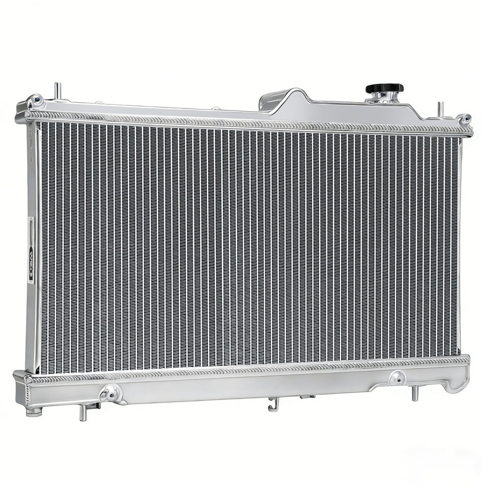 ASI Performance 2Row Aluminum Radiator FOR 2008~2010 2011 1012 2013 2014 Subaru Imprezar 2.5L