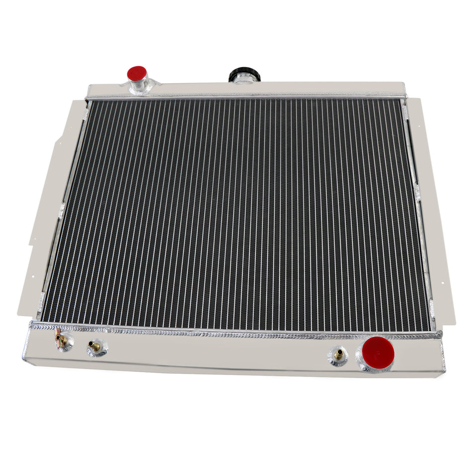 ASI Performance 2 Row Aluminu Radiator FIT 79-93 Dodge D/W 100 200 250 350 Raharger 5.2L 5.9L V8