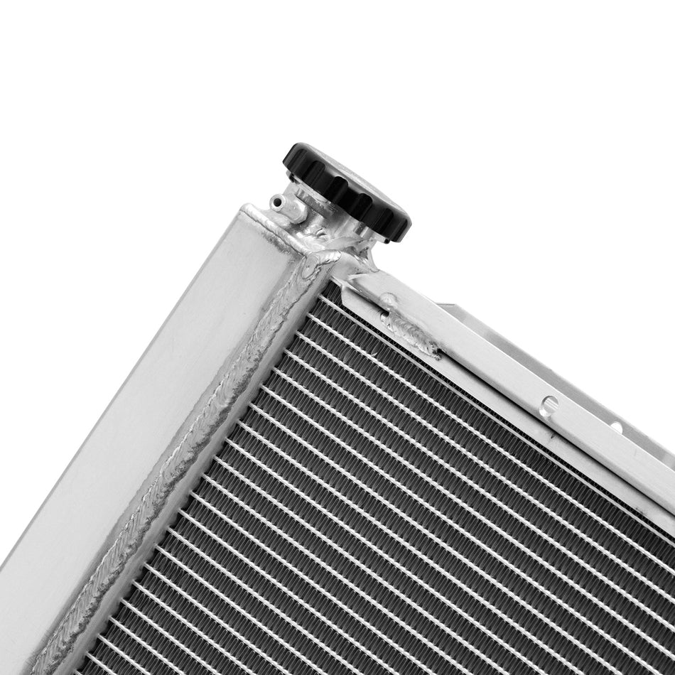 ASI Performance Universal 28" X 19" 4 Row Aluminum Radiator For Chevy GM Double Pass