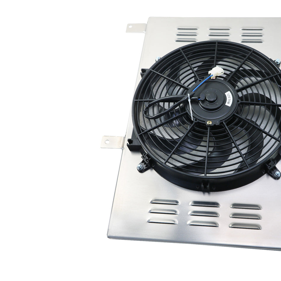 ASI Performance Aluminum Radiator Shroud Fan For 1983-96 Ford F250 F350 F59 Super Duty 6.9L 7.3L