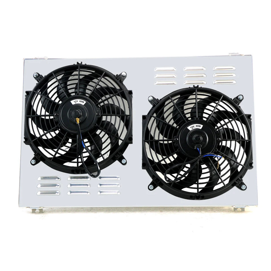 ASI Performance Aluminum Shroud Electric Fan Relay For 1971-1990 Chevy GMC C/K C10 C20 C30 K10 20 Caprice