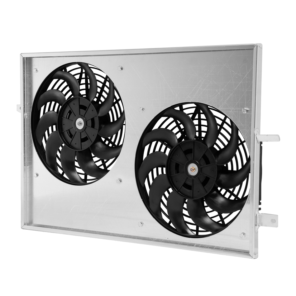 ASI Performance Radiator Aluminum Shroud+fan For 1997-2004 Ford Mustang GT SVT Cobra 4.6L