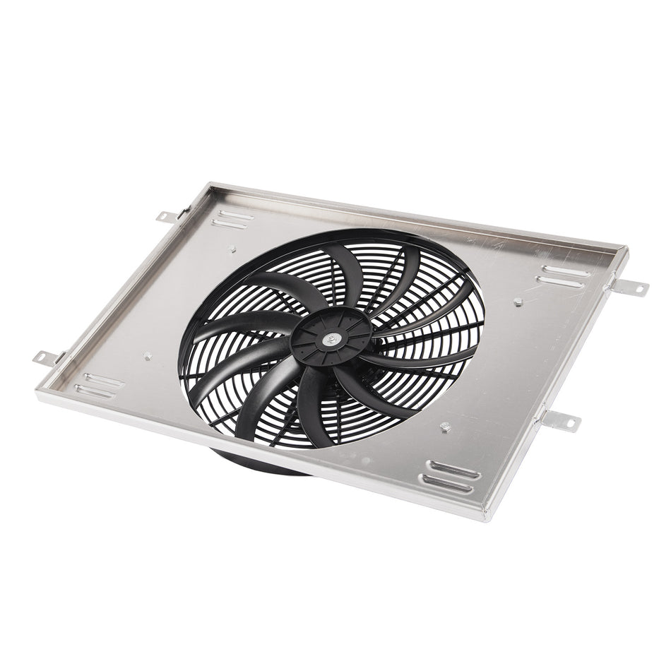 ASI Performance Aluminum Shroud Fan + Relay For 1993-02 Chevy Camaro Pontiac Firebird Trans Am,