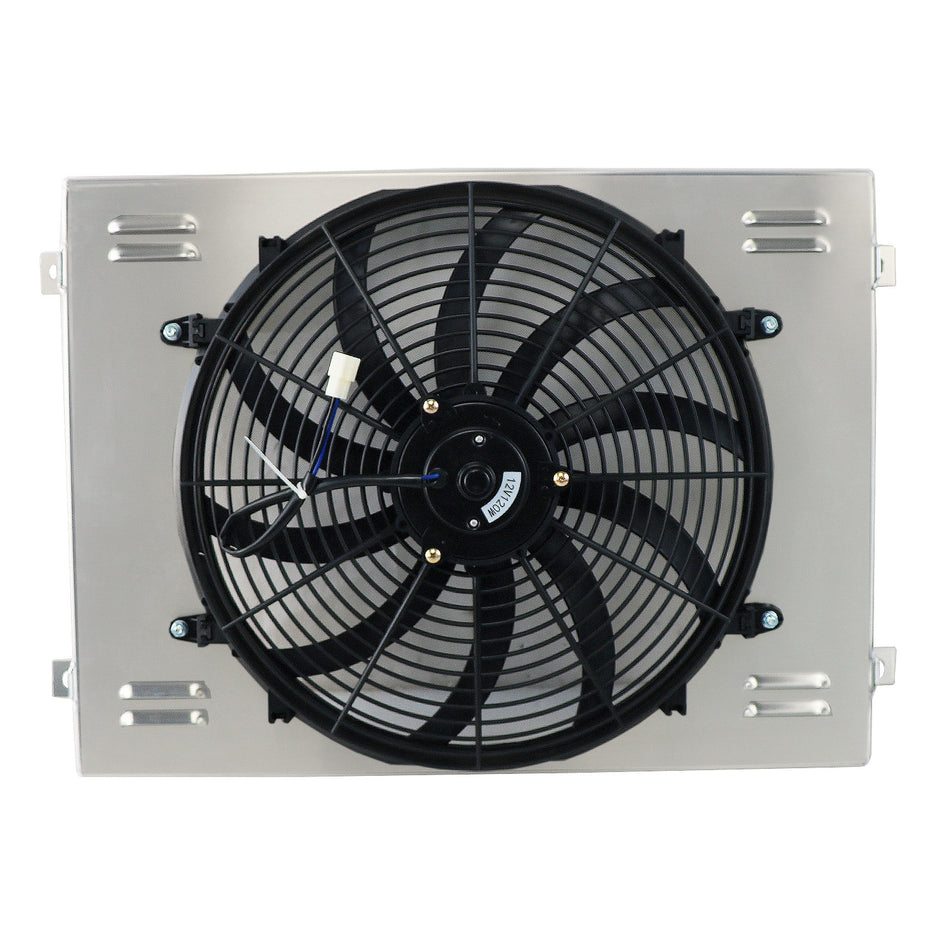 ASI Performance CC284 Electric Fan+Shroud+Relay For 63~66 Chevy C/K 10 20 GMC 1500 2500 Suburban