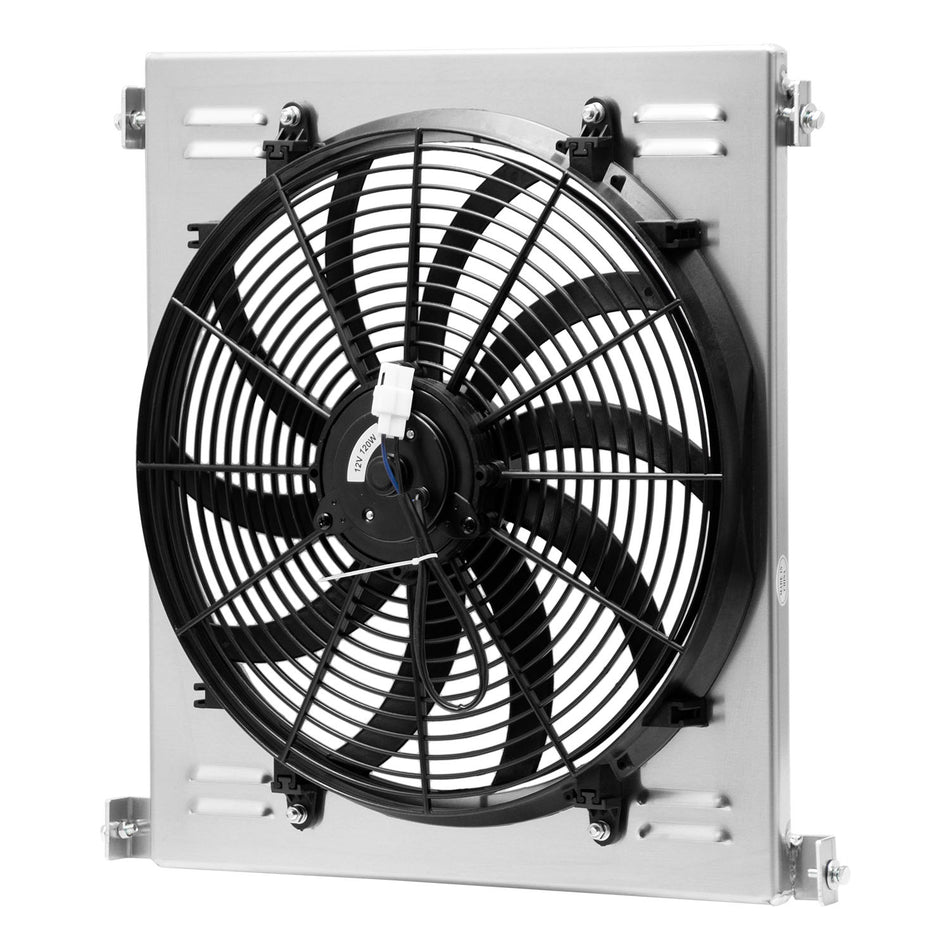 ASI Performance Aluminum Shroud Fan Thermostat For 1930-1938 Ford Model A Chevy V8 Engines