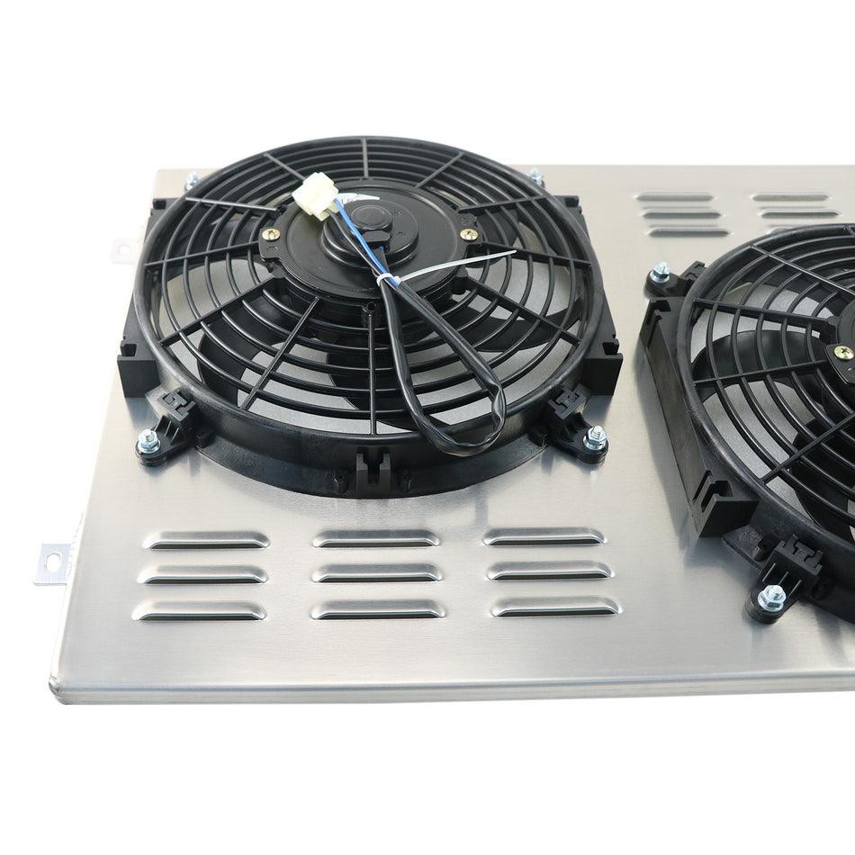 ASI Performance Radiator Shroud Fans For 1967-70 FORD MUSTANG FALCON FAIRLANE Mercury Cougar